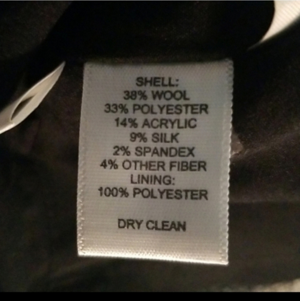 Ann Taylor Dress Loft Tweed Wool Silk Blend Belted Gray Size 2 - Picture 7 of 9